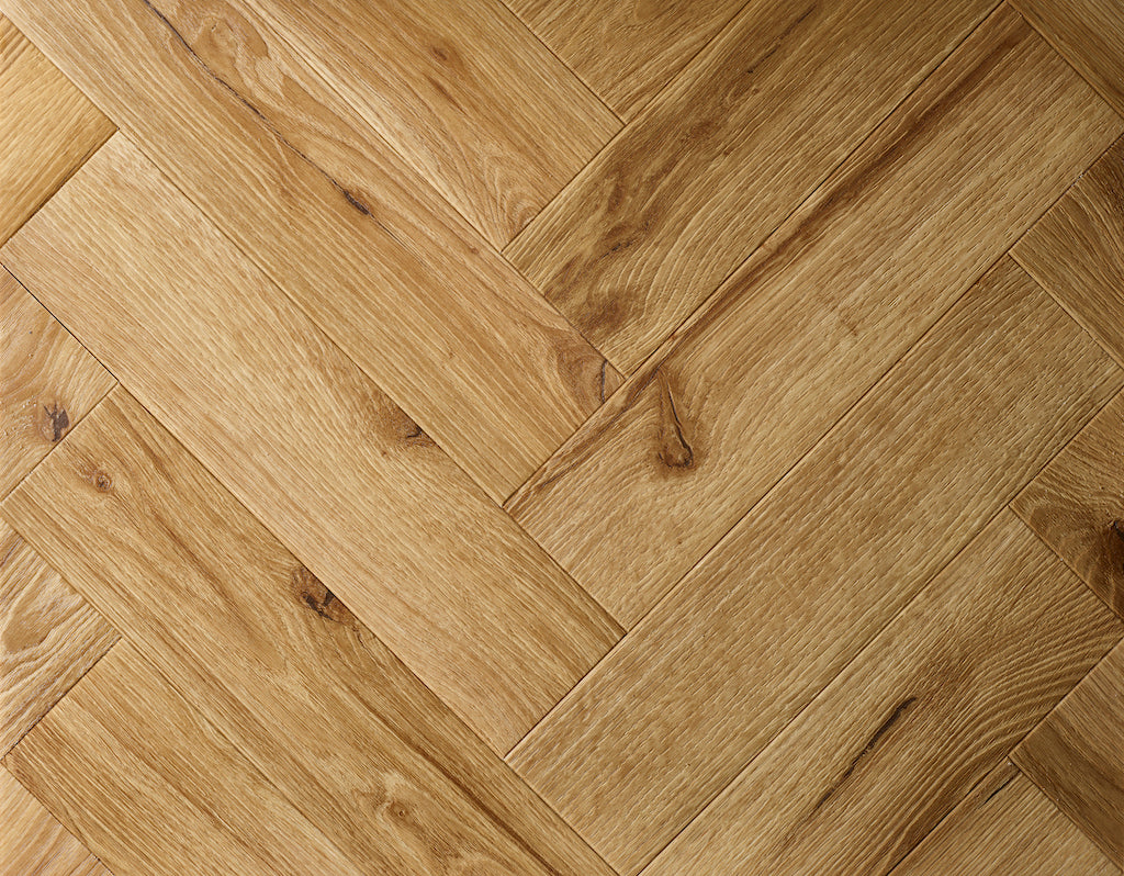 Textures LVT - Old English Oak Herringbone - 95mm × 380mm