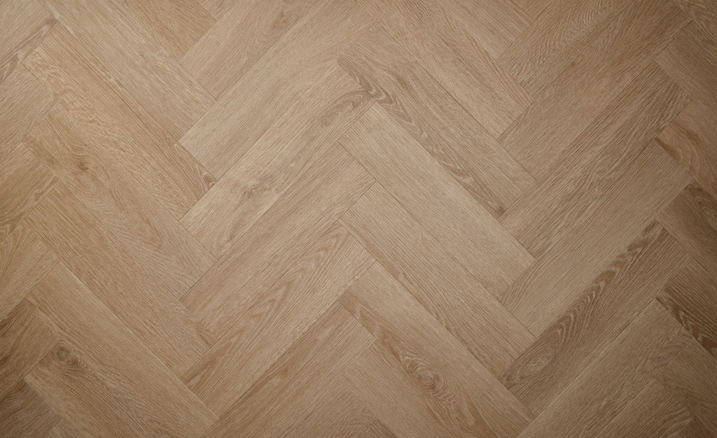 Textures LVT - Light Oak Herringbone - 95mm × 380mm