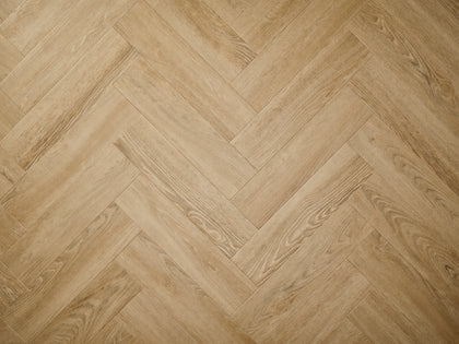 Elements Inspirations LVT Herringbone - Sandy Oak EIH01 - 95mm x 380mm