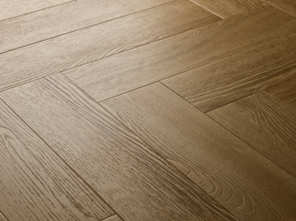 Elements Inspirations LVT Herringbone - Sandy Oak EIH01 - 95mm x 380mm