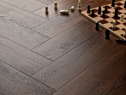Elements Inspirations LVT Herringbone - Mahogany EIH06 - 95mm x 380mm