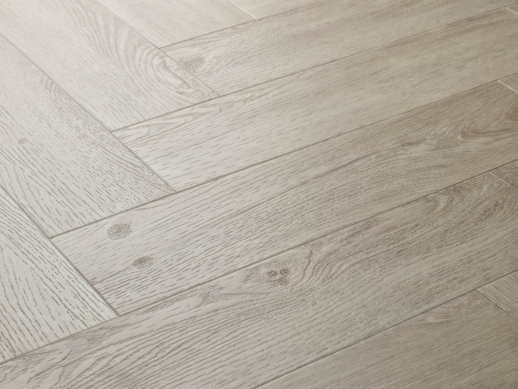 Elements Inspirations LVT Herringbone - White Ash  EIH11 - 95mm x 380mm