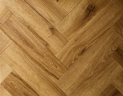 Textures LVT - Honey Oak Herringbone - 95mm × 380mm