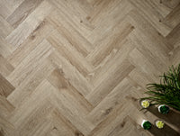 Textures LVT - Ash Herringbone - 95mm × 380mm