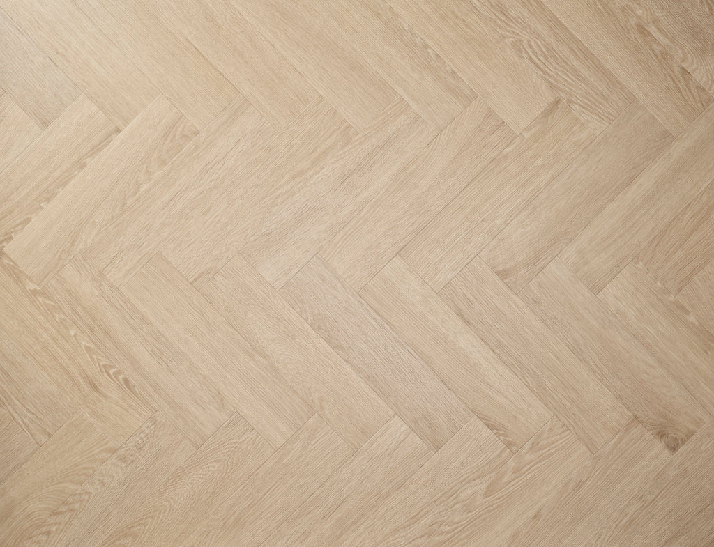 Textures LVT - Blonde Oak Herringbone - 95mm × 380mm