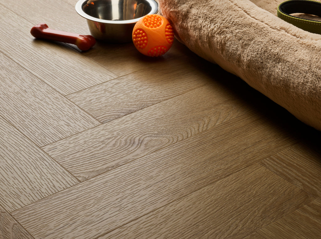 Textures LVT - Country Oak Herringbone - 95mm × 380mm