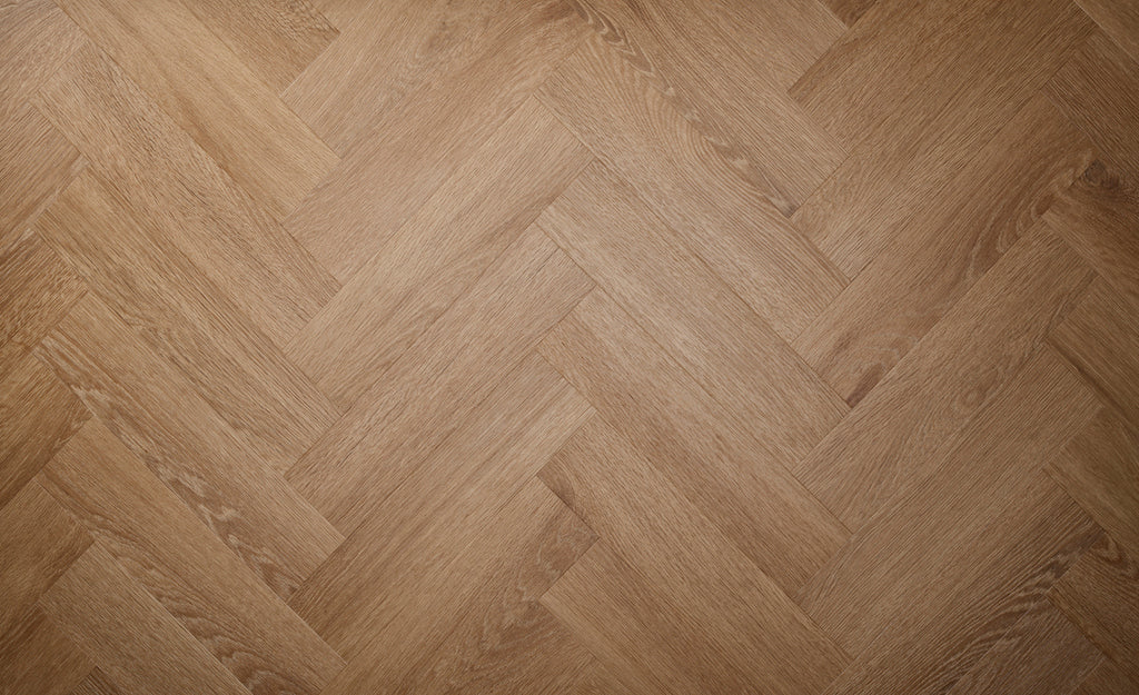 Textures LVT - Cottage Oak Herringbone - 95mm × 380mm