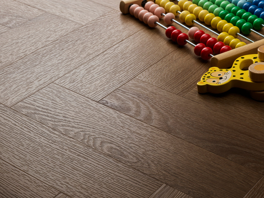 Textures LVT - Cottage Oak Herringbone - 95mm × 380mm