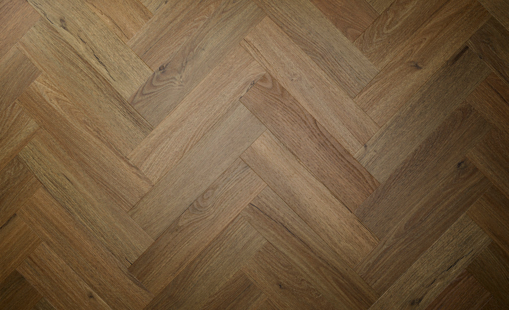 Textures LVT - Aged Oak Herringbone - 95mm × 380mm