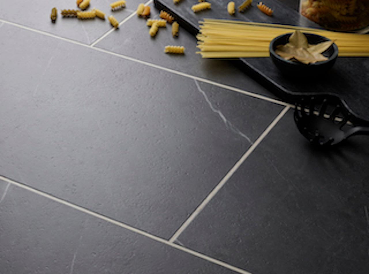 Textures Stone LVT - Carrera Dark - 304.8mm × 609.6mm