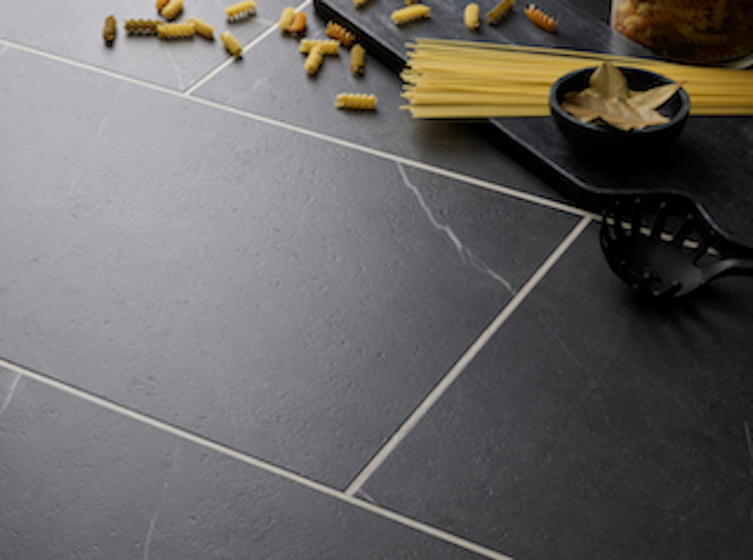 Textures Stone LVT - Carrera Dark - 304.8mm × 609.6mm