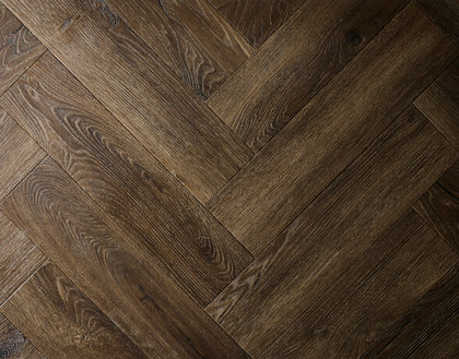 Textures LVT - Tudor Oak Herringbone - 95mm × 380mm