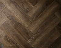 Textures LVT - Tudor Oak Herringbone - 95mm × 380mm